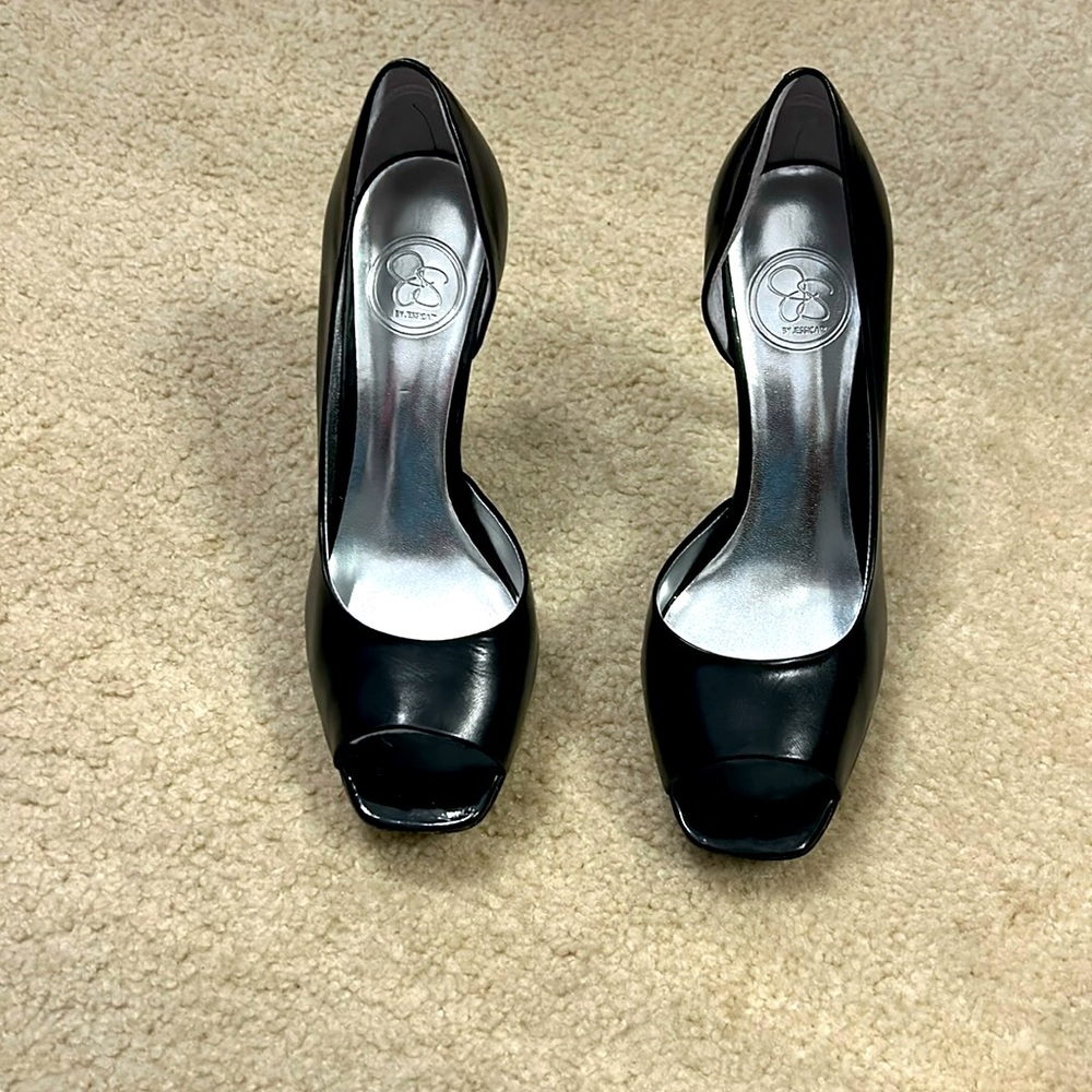 Jessica Simpson peep toe heels